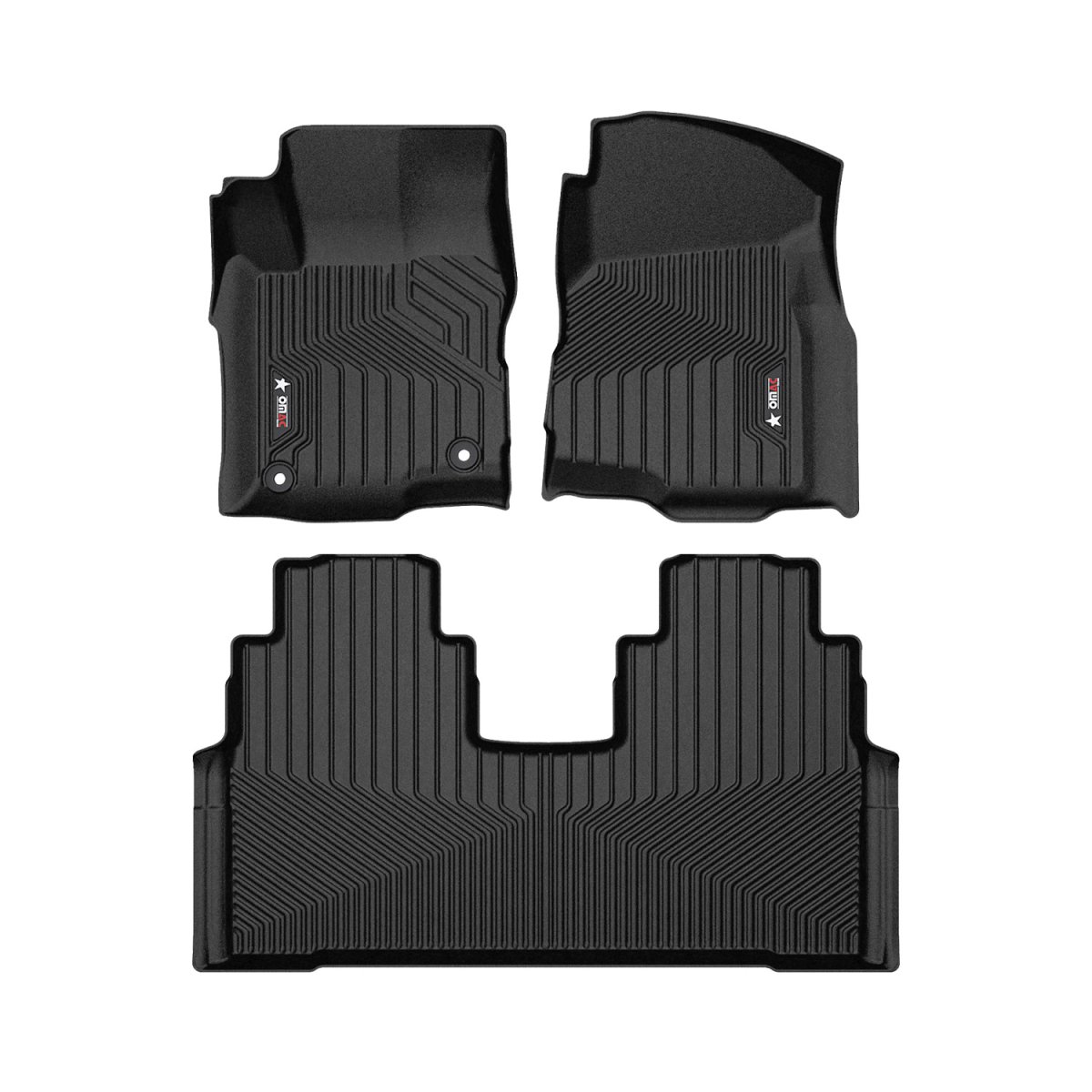 Chevrolet Equinox Floor Mats - Front + Rear - Omac - Texan - '05-'09